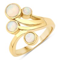 Welo-Opal-Silberring