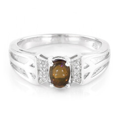 Mezezo-Opal-Silberring