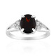 Granat-Silberring