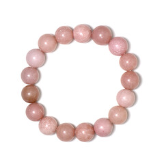 Pinkfarbener Aragonit-Armband