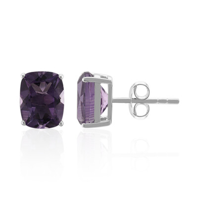 Amethyst-Silberohrringe
