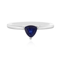 Blauer Madagaskar-Saphir-Silberring