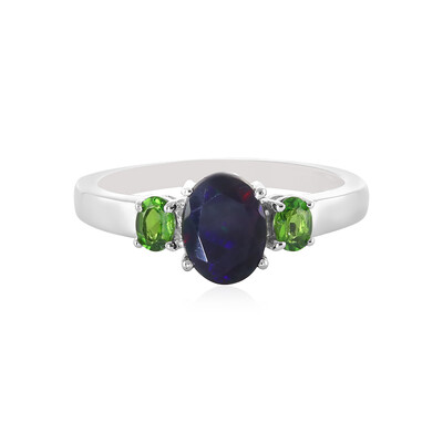 Mezezo-Opal-Silberring