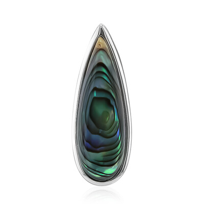 Abalone-Muschel-Silberanhänger (MONOSONO COLLECTION)