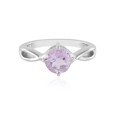 Lavendel-Amethyst-Silberring