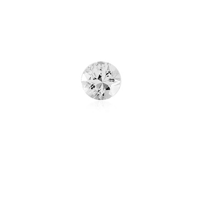 Weißer Saphir 0,241 ct