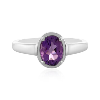 Sambia-Amethyst-Silberring