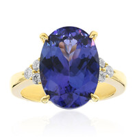 AAA-Tansanit-Goldring (CIRARI)