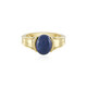 Blauer Opal-Silberring