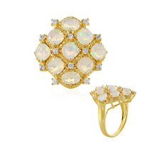 Welo-Opal-Silberring