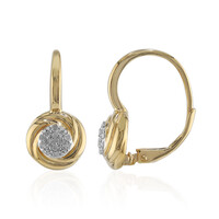 I3 (I) Diamant-Silberohrringe