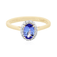 Tansanit-Goldring (La Revelle)