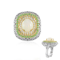 Welo-Opal-Silberring (Dallas Prince Designs)