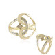 I2 Champagner-Diamant-Goldring (de Melo)