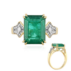 AAA-Sambia-Smaragd-Goldring (D'vyere)