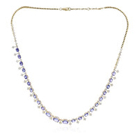 AAA-Tansanit-Goldcollier (CIRARI)