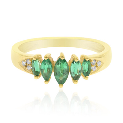 AAA-Sambia-Smaragd-Goldring