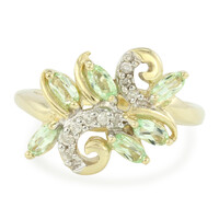 Brasilianischer Paraiba-Turmalin-Goldring