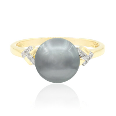 Tahitiperlen-Goldring (TPC)