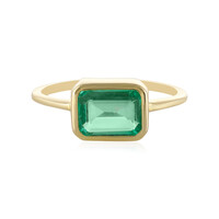 Russischer Smaragd-Goldring