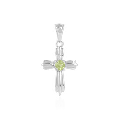 Peridot-Silberanhänger