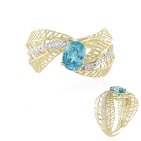 Ratanakiri-Zirkon-Goldring (Ornaments by de Melo)