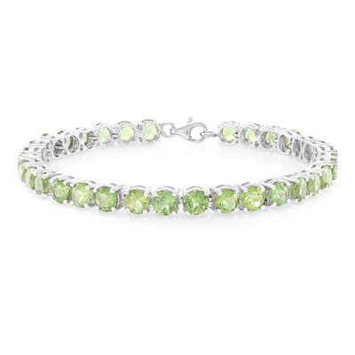 Russischer Apatit-Silberarmband