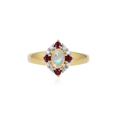 Welo-Opal-Silberring