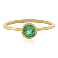 Äthiopischer Smaragd-Goldring