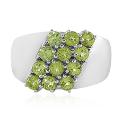 Peridot-Silberring