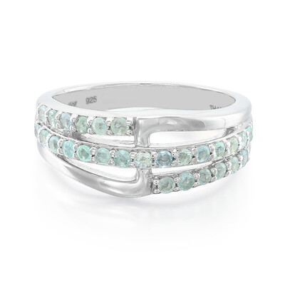 Paraiba-Turmalin-Silberring