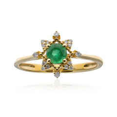 AAA-Sambia-Smaragd-Goldring (CIRARI)