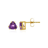 Marokkanischer Amethyst-Silberohrringe