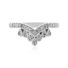 I1 (I) Diamant-Silberring