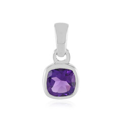 Sambia-Amethyst-Silberanhänger