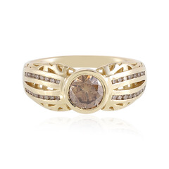 I2 Champagner-Brillant-Goldring (Ornaments by de Melo)
