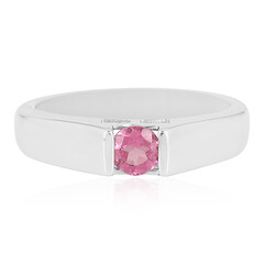 Pinkfarbener Turmalin-Silberring