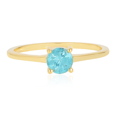 Blauer Apatit-Silberring