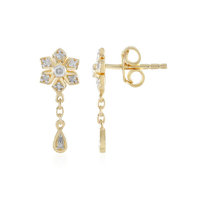 I2 (I) Diamant-Silberohrringe