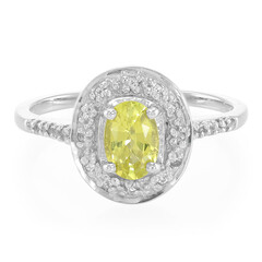 Chrysoberyll-Silberring