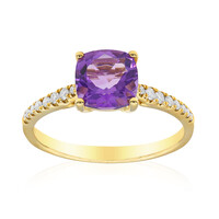 Amethyst-Goldring