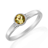 Ouro Verde-Quarz-Silberring