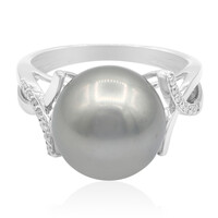 Tahitiperlen-Goldring (TPC)