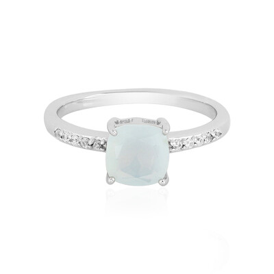 Paraiba-Opal-Silberring