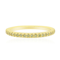Kanariengelber SI1 Brillant-Goldring