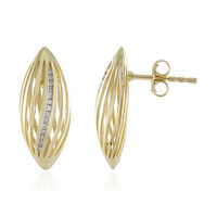 I1 (I) Diamant-Goldohrringe (Ornaments by de Melo)