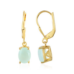 Paraiba-Opal-Silberohrringe