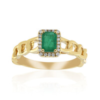 AAA-Sambia-Smaragd-Goldring