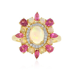Welo-Opal-Silberring