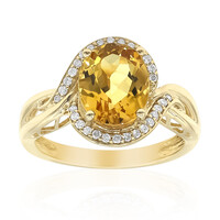 Goldener Beryll-Goldring (CIRARI)